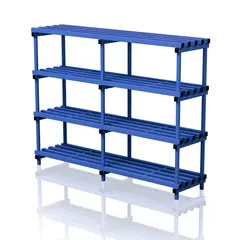 Hyllereol 200 cm | Bl&#229; 200 x 50 x 153 cm (B x D x H)