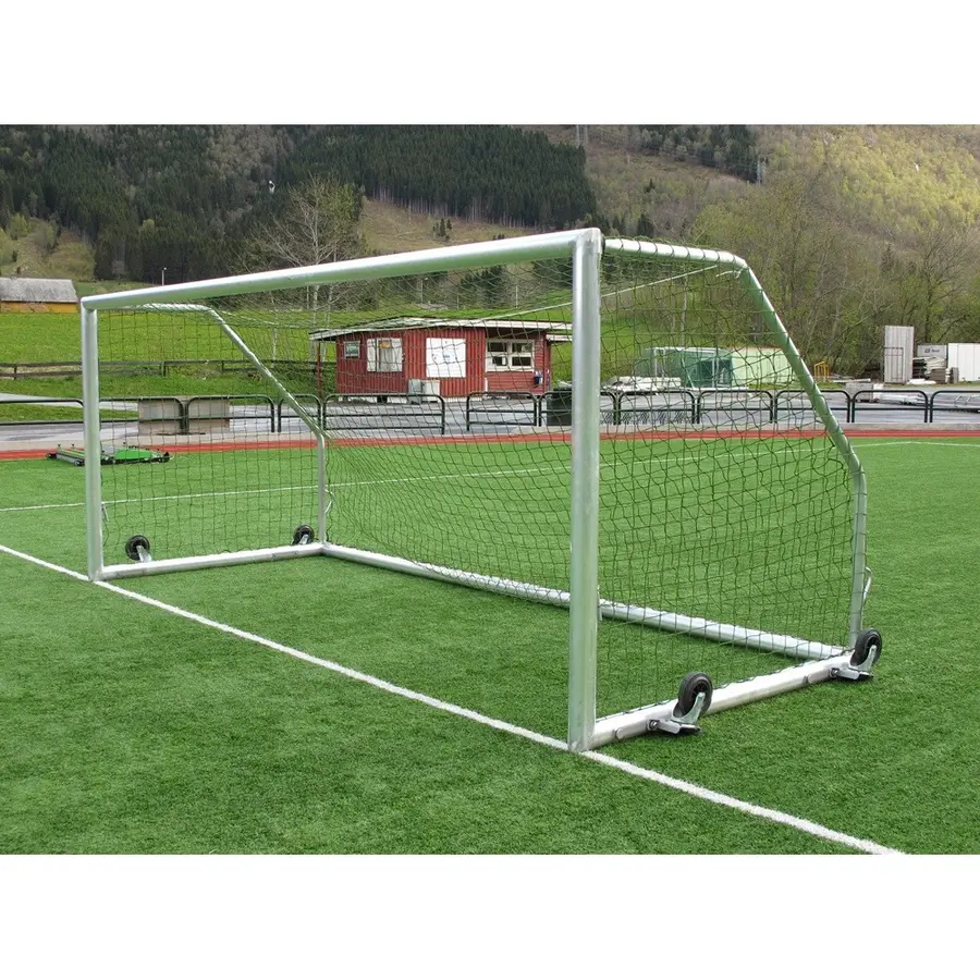 Fotballmål Klubben 11'er u/hjul Superstabilt fotballmål inkludert nett 