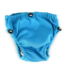 Aqua Nappy Klubben Badebleie | 12-18 mnd Bl&#229; | Justerbar strikk i midje og l&#229;r