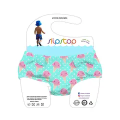 Slipstop Yummy 72-74cm Slipstop | Bl&#229;/Rosa | 6-9 mnd