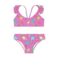 Glace Bikini 116-122cm Slipstop | Flerfarget |Polyester/Elastan
