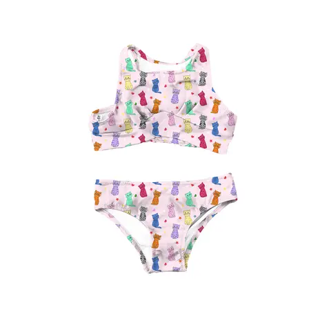 Mjau Bikini Slipstop | Flerfarget | Polyamid/Elastan