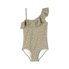 Grain Sand Badedrakt 116-122cm Slipstop | Beige | Polyester/ Elastan
