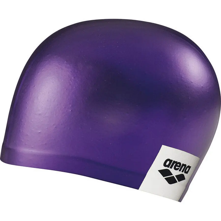 Arena Badehette Logo Moulded Cap Silikon | Lilla | One size fits all 