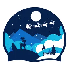Klubben Badehette | Santa Night Silikon | Julehette