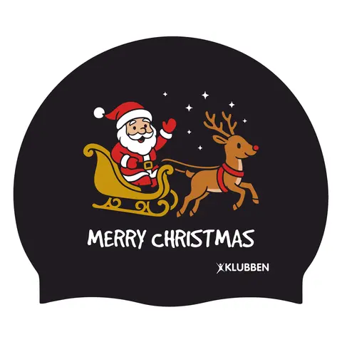 Klubben Badehette | Merry Christmas Silikon | Julehette