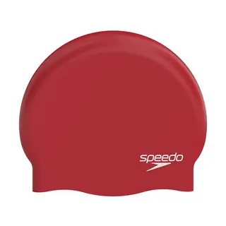 Speedo Badehette Moulded Silikon | Rød