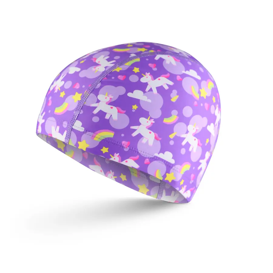 Badehette i tøy til barn | Unicorn Myk og komfortabel hette for barn 