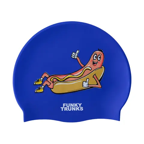 Funky Trunks Badehette Silikon | Hot Dawg