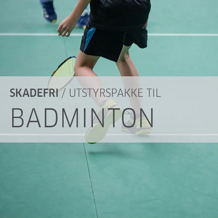 Skadefripakke Badminton Pakke til treningsprogram 