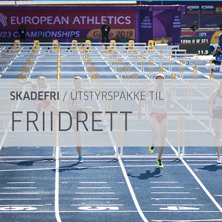 Friidrett Skadefripakke Pakke til treningsprogram 