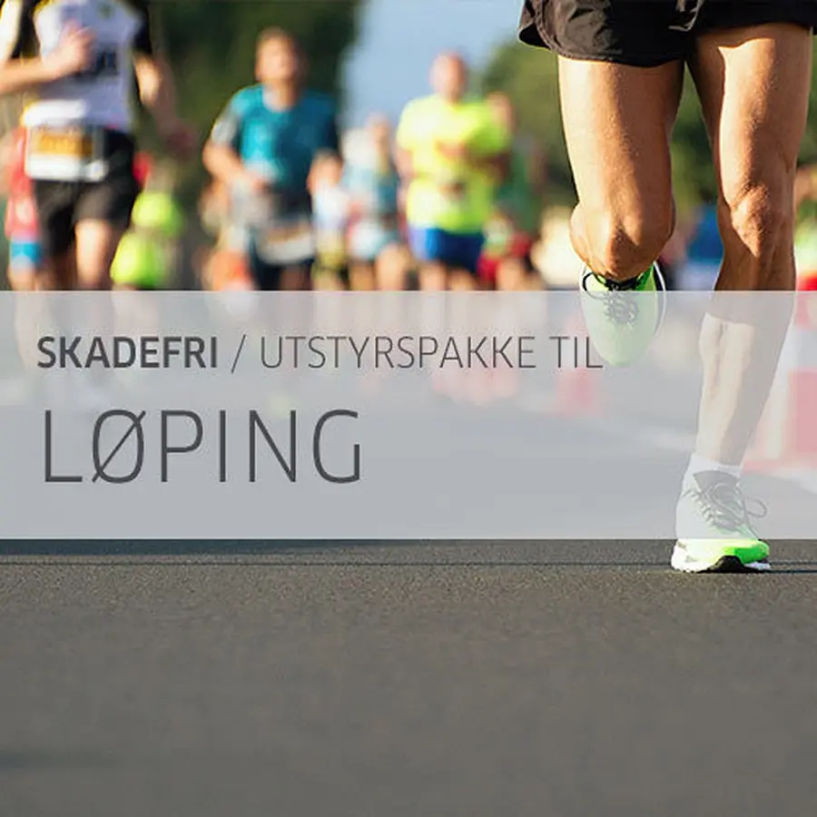 Løping Skadefripakke Pakke til treningsprogram 