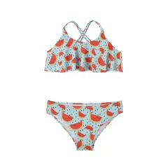 Watermelon Bikini 104-110cm Slipstop | Flerfarget | Polyamid/Elastan