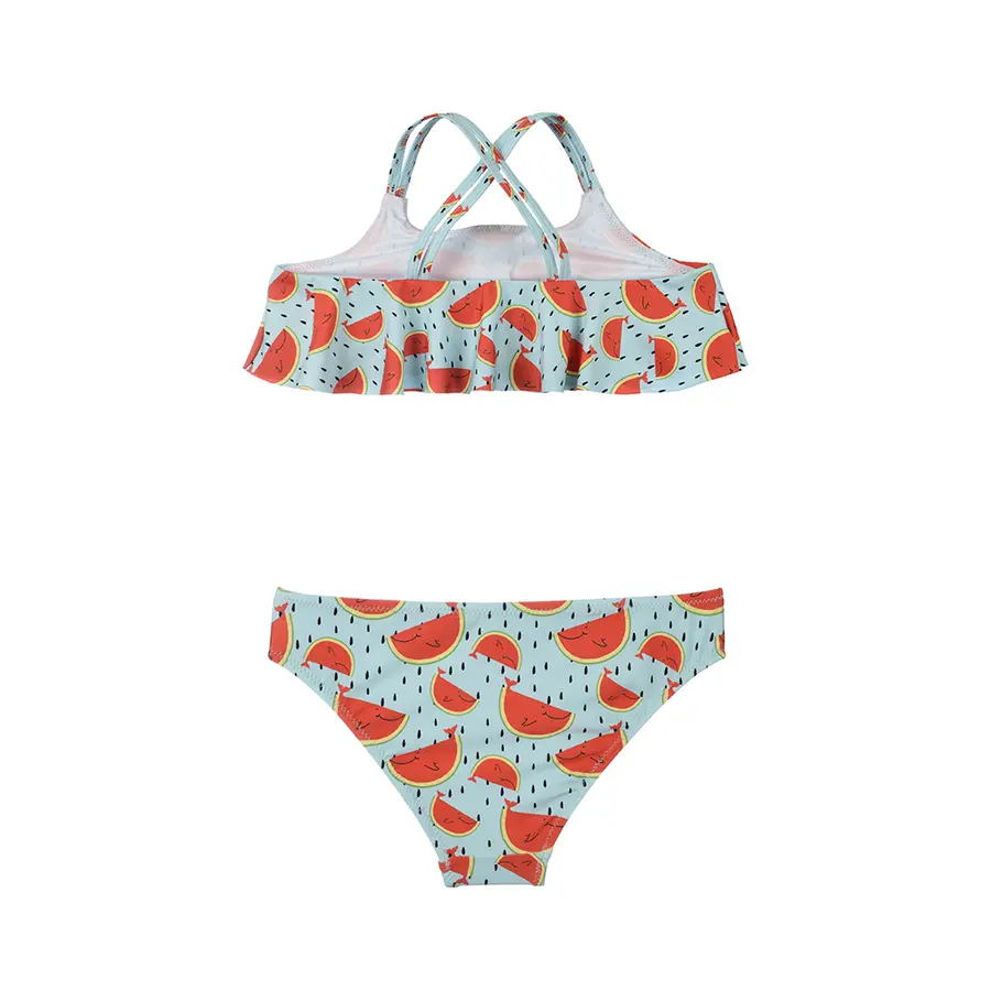 Watermelon Bikini 104-110cm Slipstop | Flerfarget | Polyamid/Elastan 