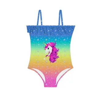 Pammy Badedrakt Slipstop | Flerfarget |Polyester/Elastan