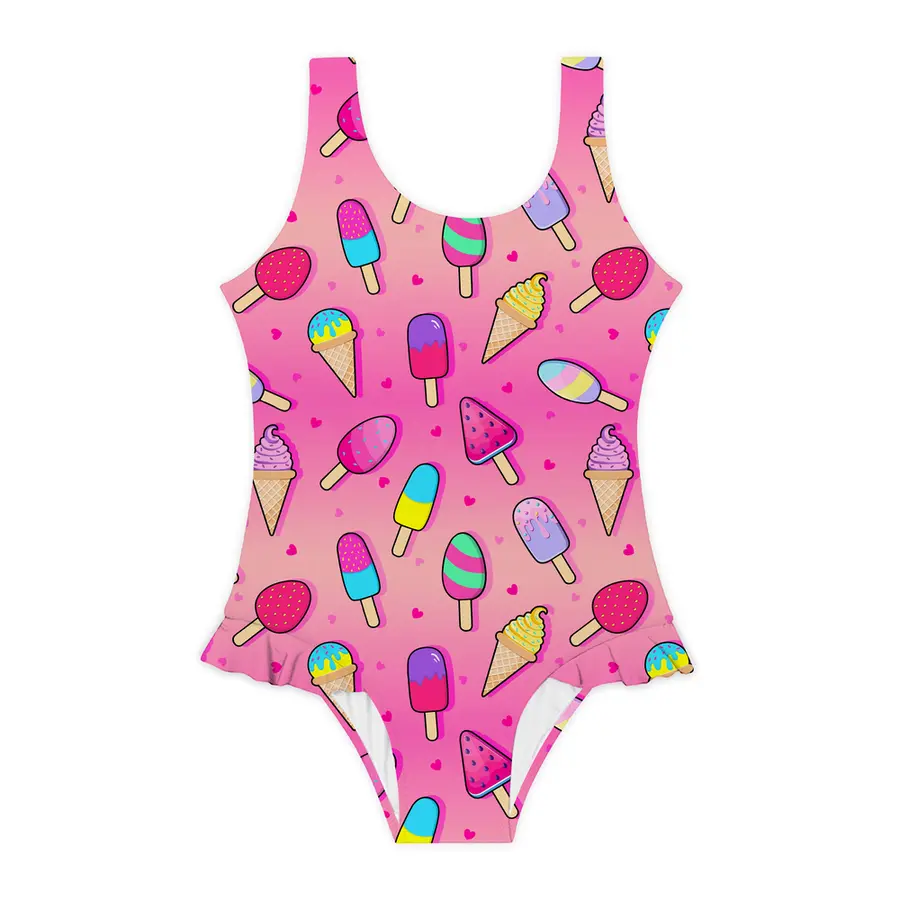 Slipstops Sundae 92-98cm Rosa/Flefarget 