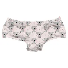 Blissful Nappy Badebukse 80/86cm Slipstop | Rosa/Gr&#229; | 12-18 mnd