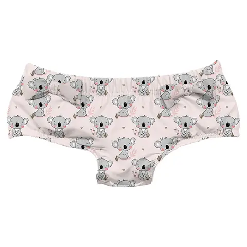 Blissful Nappy Badebukse Slipstop | Rosa/Gr&#229; | 6-24 mnd