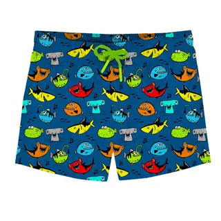Aquatic Short Badebukse Slipstop | Flerfarget | Polyester