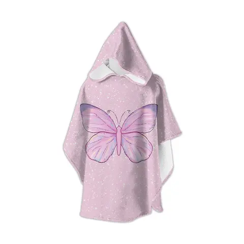 Badeponcho Peri 2-8 år Badehåndkle barn | Onesize 2-8 år