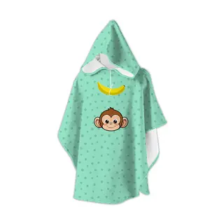 Slipstops Chimpies Badehåndkle barn | Onesize 2-8 år