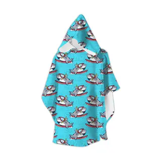 Slipstops Snorkel Badehåndkle barn | Onesize 2-8 år