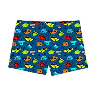 Aquatic Trunk Badebukse Slipstop | Flerfarget | Polyester