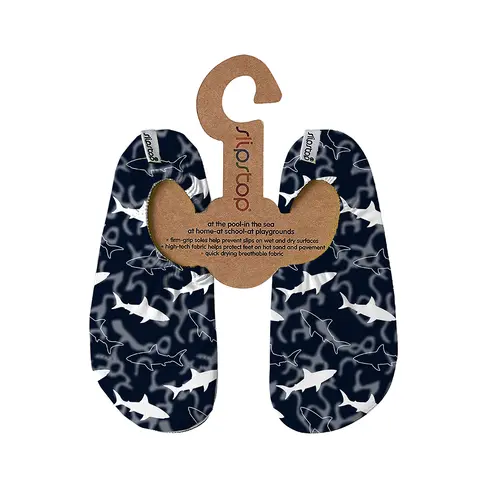 Slipstop Antisklisokker Big White Allsidige gymsokker barn