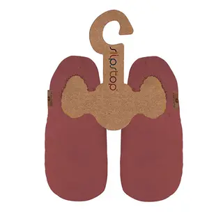 Slipstop Bootie Burgundy Junior Fleksibel t&#248;ffel med antiskli