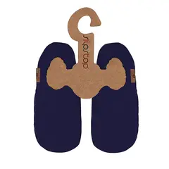 Slipstop T&#248;fler Navy Junior XS Barnet&#248;fler med antiskli