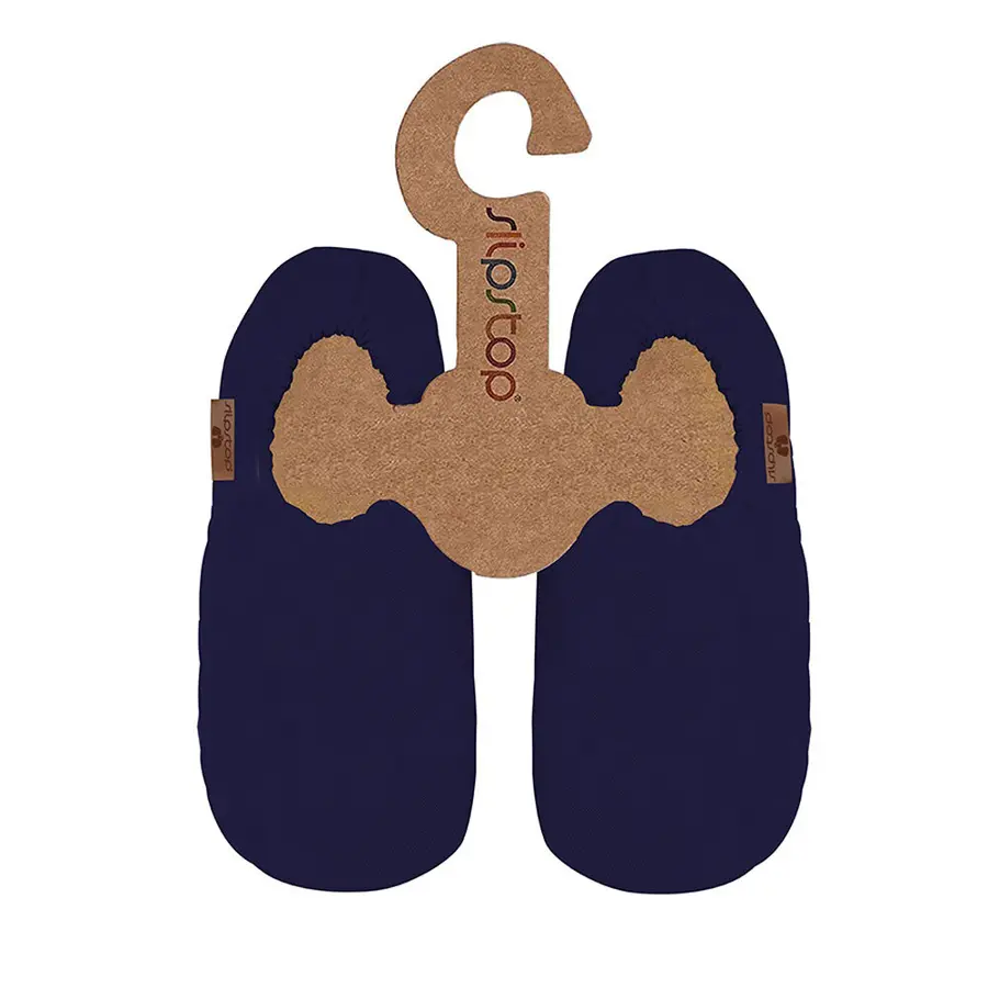 Slipstop Tøfler Navy Junior XS Barnetøfler med antiskli 