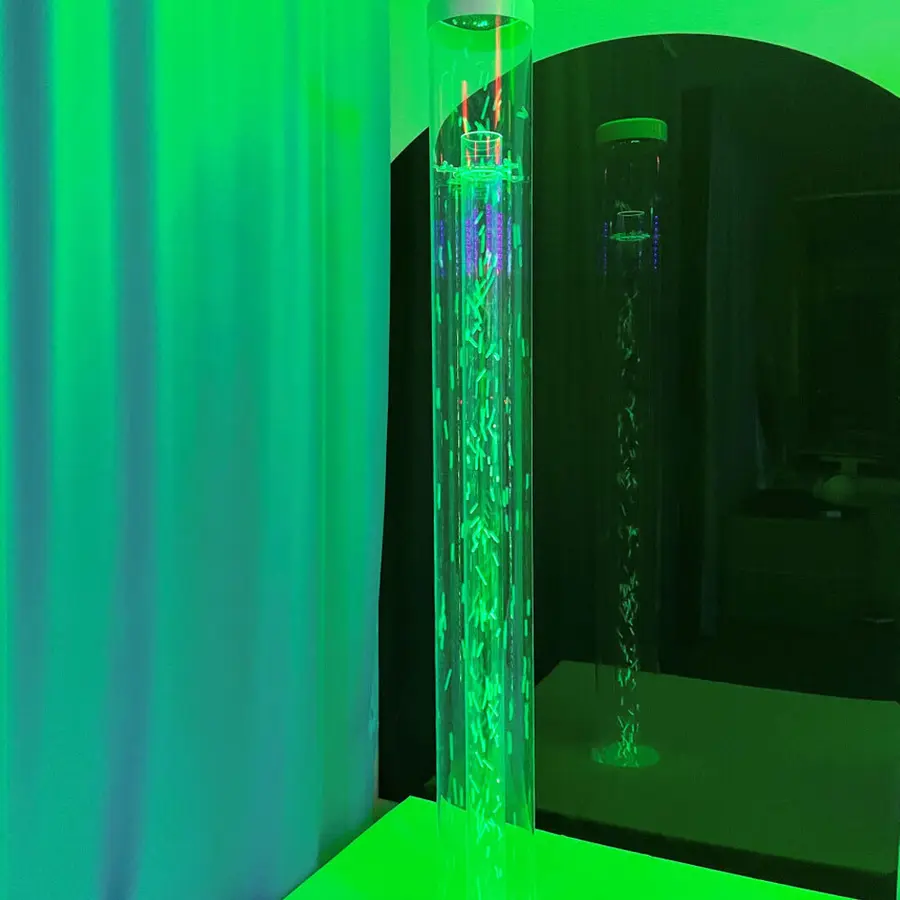 Speil for podie Svart Akryl 