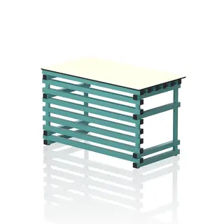 Bord til v&#229;trom | Gr&#248;nn 120 x 65 x 73 cm ( L X B x H)