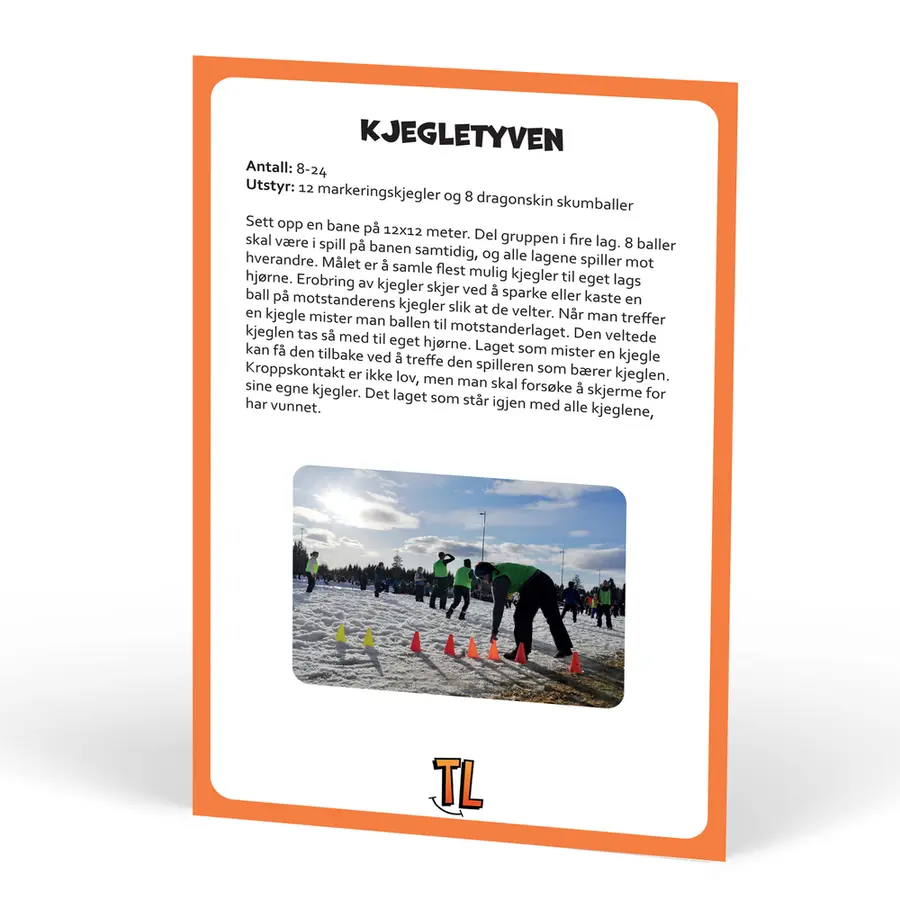 TL Leke- og Aktivitetskort Vol. 1 53 kort | Beskrivelser og illustrasjoner 