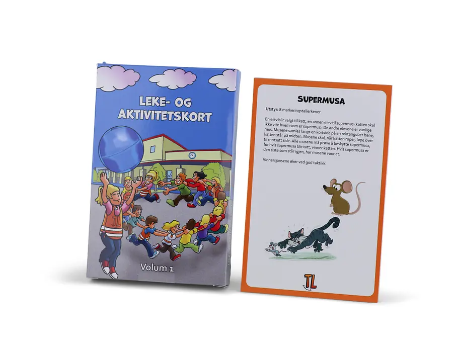 TL Leke- og Aktivitetskort Vol. 1 53 kort | Beskrivelser og illustrasjoner 
