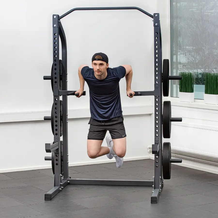 Half Rack Masterfit 300 Treningsstativ til hjemmebruk 