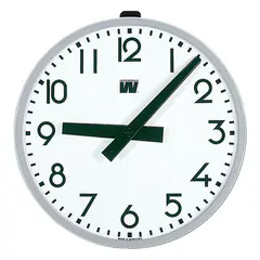 Klokke til utendørs bruk | Analog 60 cm GPS 230VAC | Veggmontert