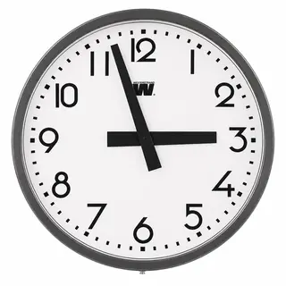Klokke Innendørs Quartz | 60 cm Analog klokke | 230VAC