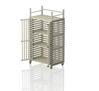 Oppbevaringsskap med topphylle XL Beige | 126 x 76 x 227 cm (BxDxH)