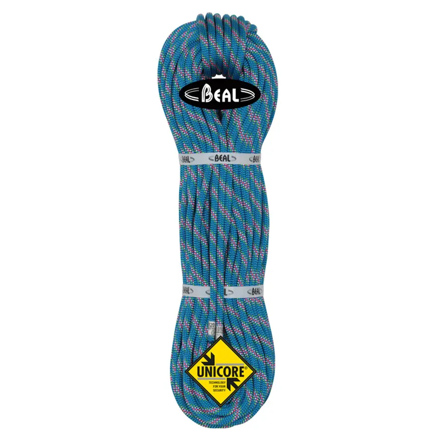 Klatretau Beal COBRA ll 8,6mmx50m Golden Dry | Dynamisk halvtau | Blå 