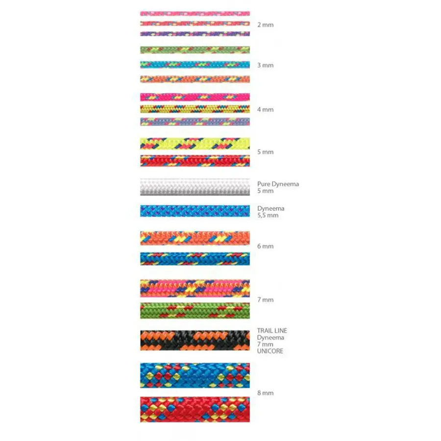 Hjelpetau Beal 3 mm x 10m | Assortert Klatring | Statisk tau 