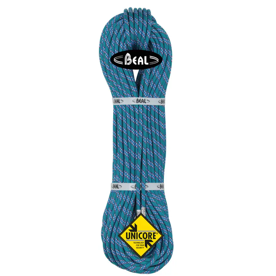 Klatretau Beal ICE LINE 8,1mmx60m Golden Dry | Dynamisk halvtau | Emerald 