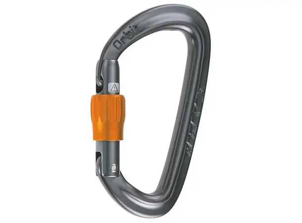 Karabiner CAMP ORBIT LOCK Gun metal 