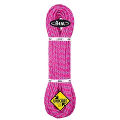 Klatretau Beal ICE LINE 8,1mmx60m DRY | Dynamisk halvtau | Rosa