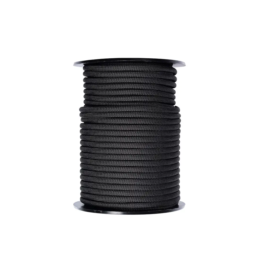 Hjelpetau Beal 4 mm x 120m | Sort Klatring | Statisk tau 