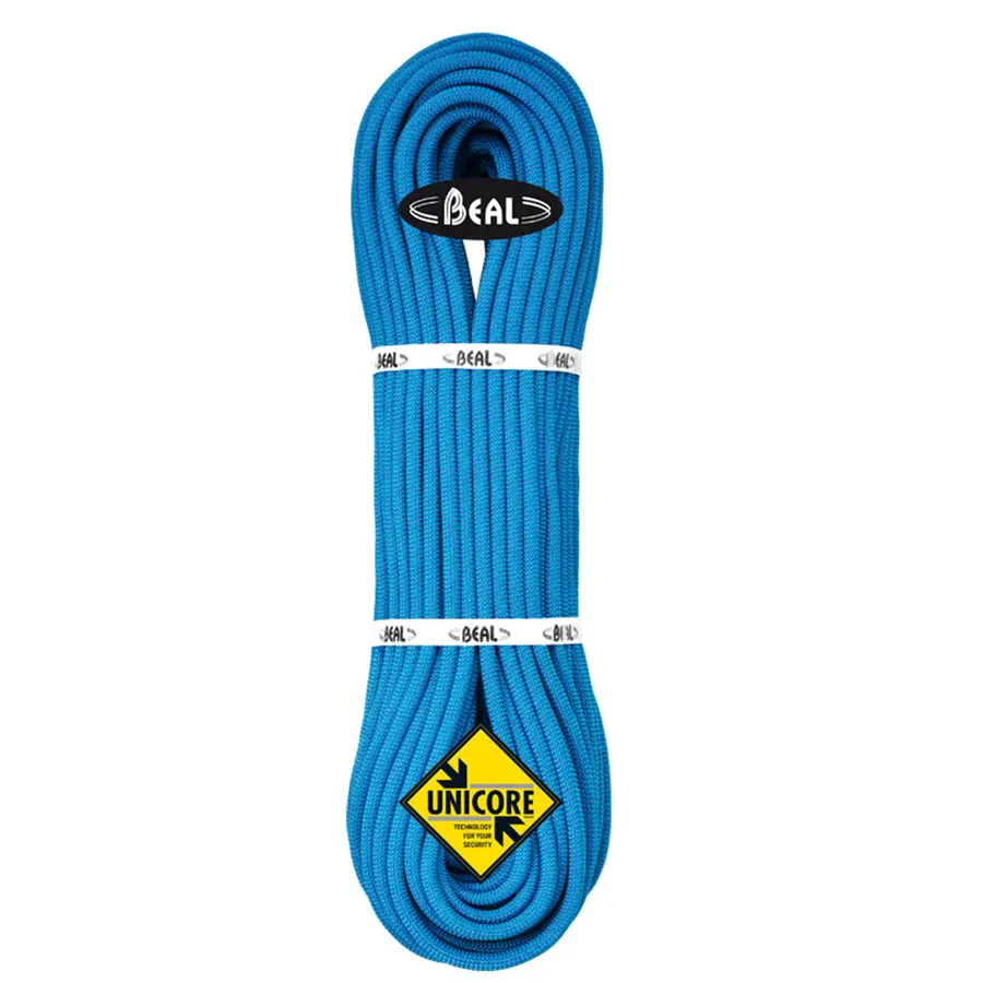 Klatretau Beal JOKER 9,1mmx200m DRY | Dynamisk enkelttau | Blå 