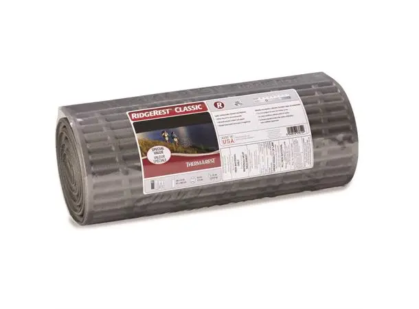 Liggeunderlag Therm-a-Rest RidgeRest 63x22 cm pakket | underlag i skum 