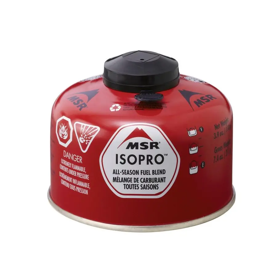MSR IsoPro Canister 110 g Gass Gassboks med helårsgass 