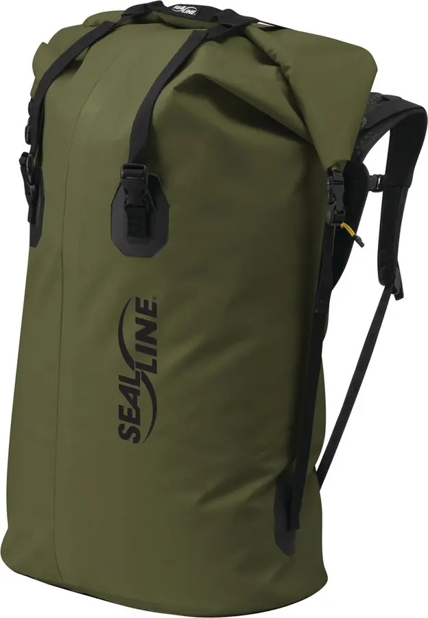 Ryggsekk SealLine Boundary Grønn 65L | Vanntett tursekk 