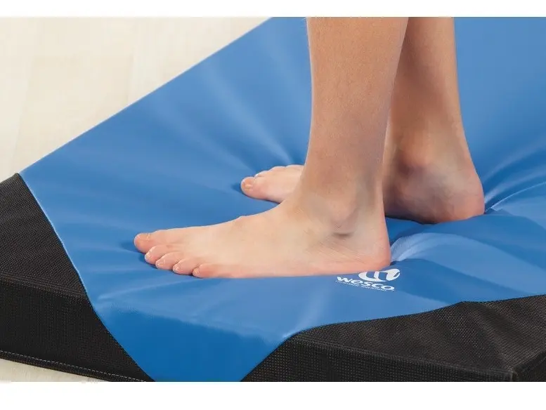 Lekematte 180 x 60 x 7 cm | Rød Matte med hjørneforsterkning 